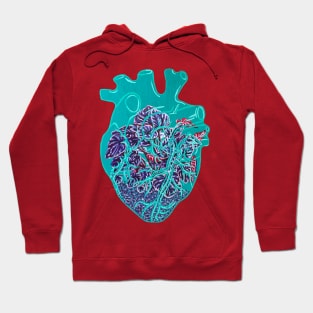 Heart Terrarium Peperomia Hoodie